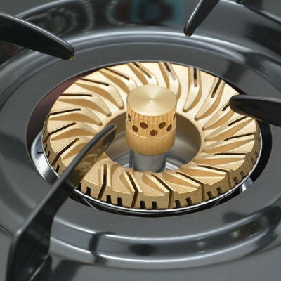 Bếp Ga Dương Đôi Rinnai RV-6Double Glass(L) - Đen- Hãng chính hãng